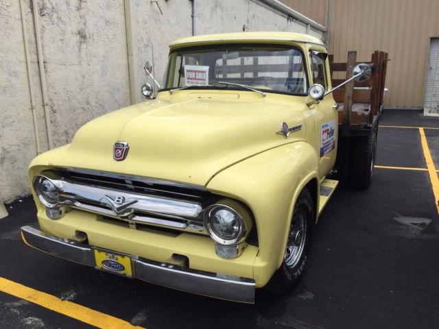 1956 Yellow Ford F-350 PICKUP