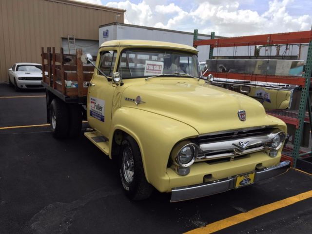 1956 Yellow Ford F-350 PICKUP