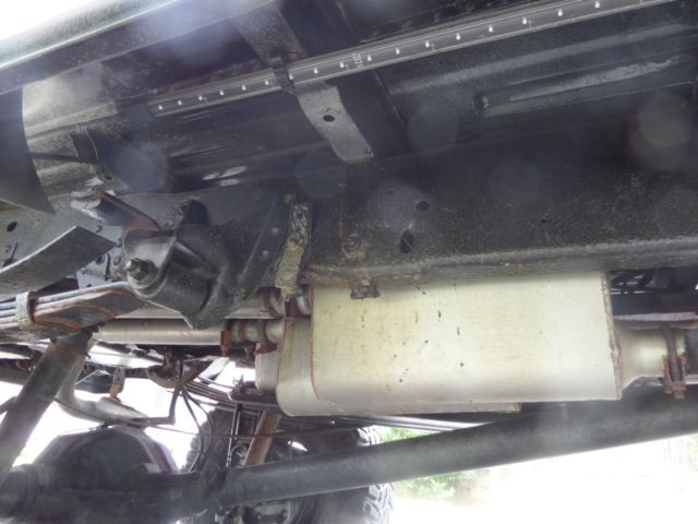 1986 Black Ford F-350 Standard Cab Pickup