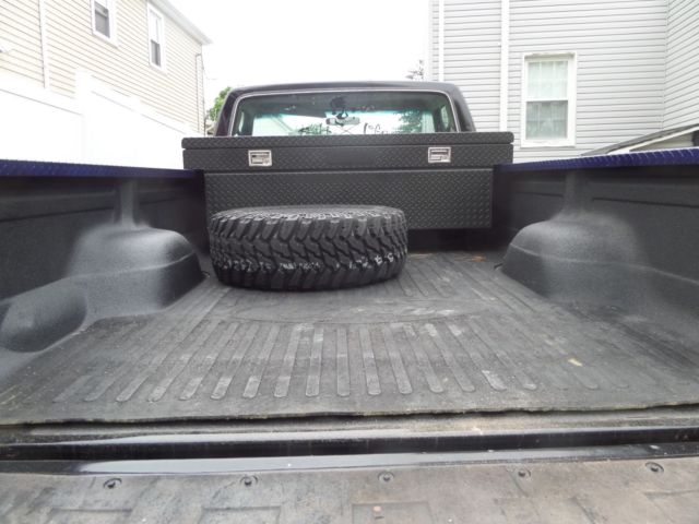 1986 Black Ford F-350 Standard Cab Pickup
