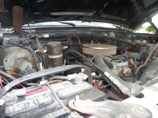 1986 Black Ford F-350 Standard Cab Pickup