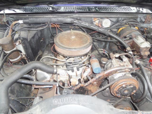 1986 Black Ford F-350 Standard Cab Pickup