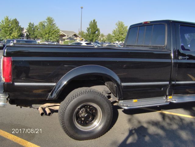 1994 Black Ford F-350 Extended Crew Cab Pickup