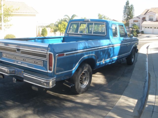 1978 Blue Ford F-350 Crew Cab Pickup