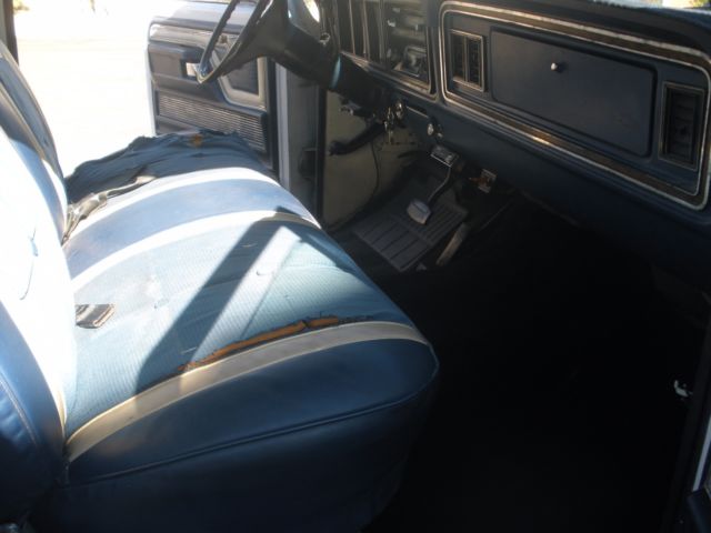 1978 Blue Ford F-350 Crew Cab Pickup