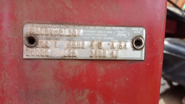 1975 Red Ford Other Standard bab