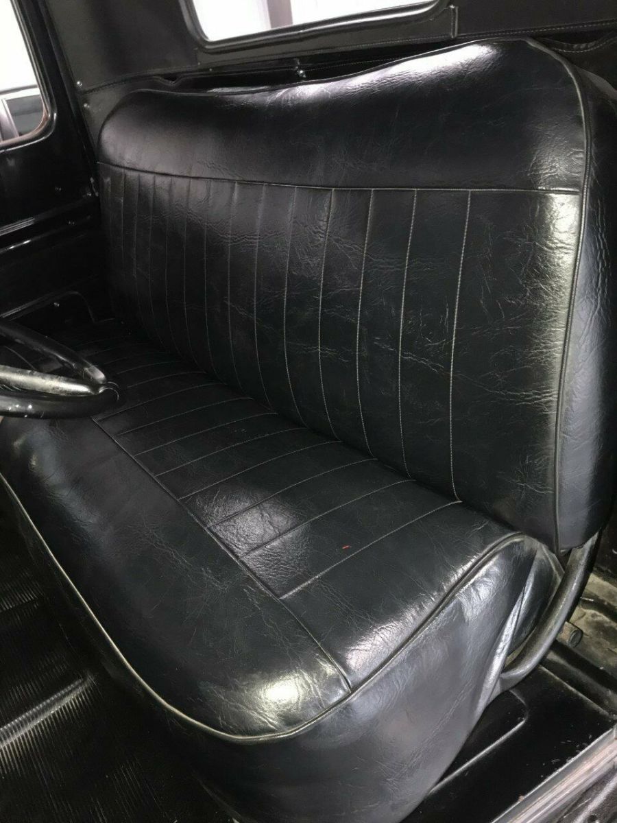 1950 Black Ford F1 Standard Cab Pickup