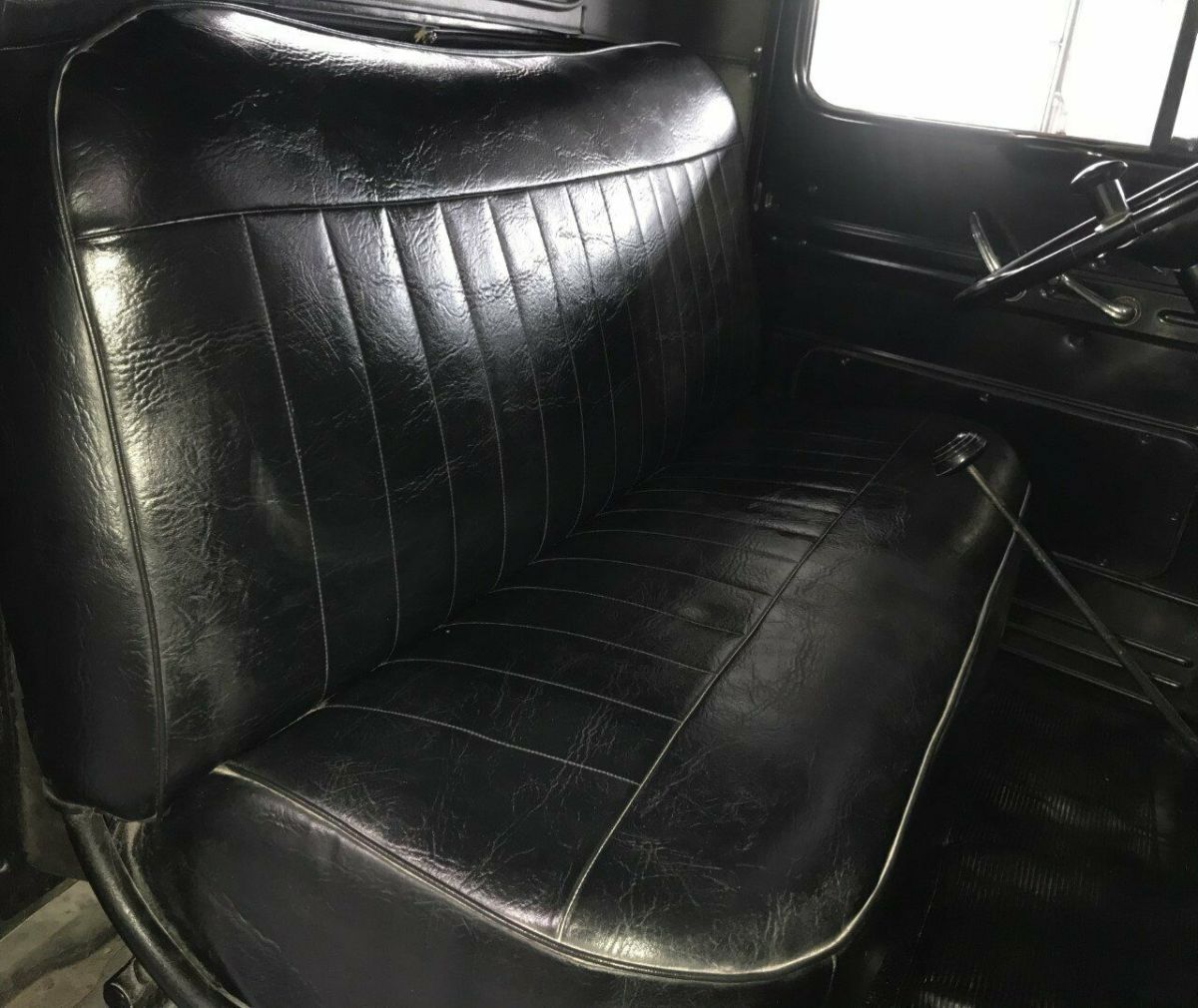 1950 Black Ford F1 Standard Cab Pickup