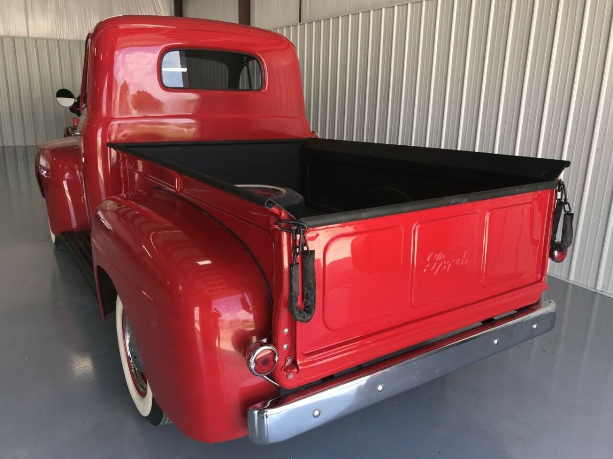 1950 Black Ford F1 Standard Cab Pickup