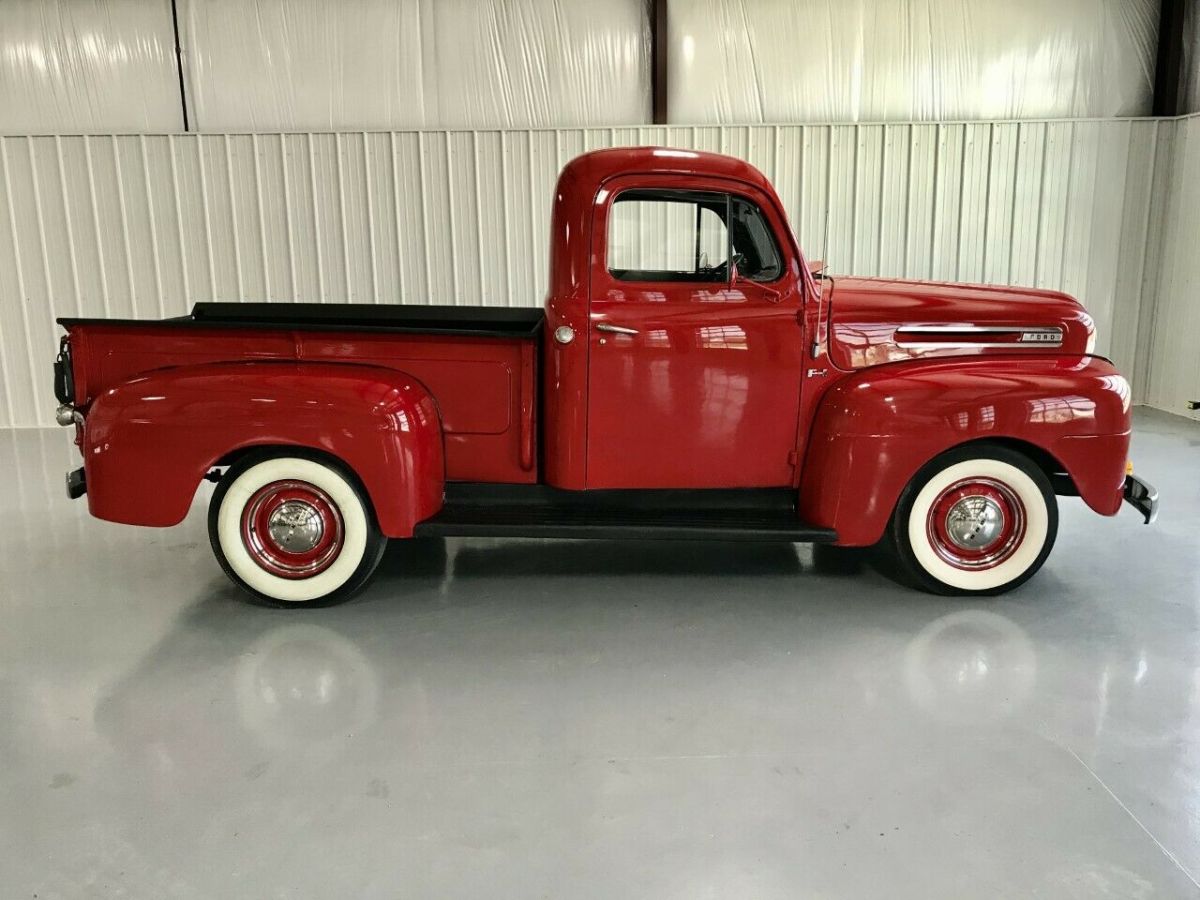 1950 Black Ford F1 Standard Cab Pickup