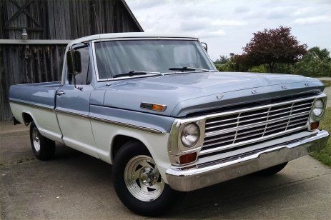 1969 Blue/White Ford F-100