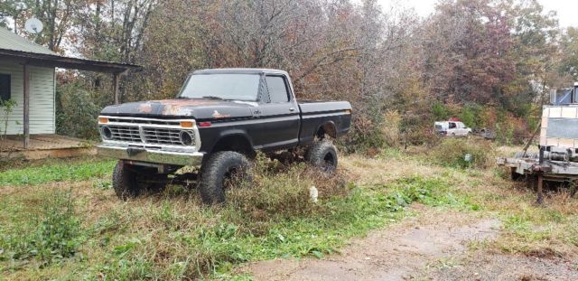 1974 Black Ford F-100