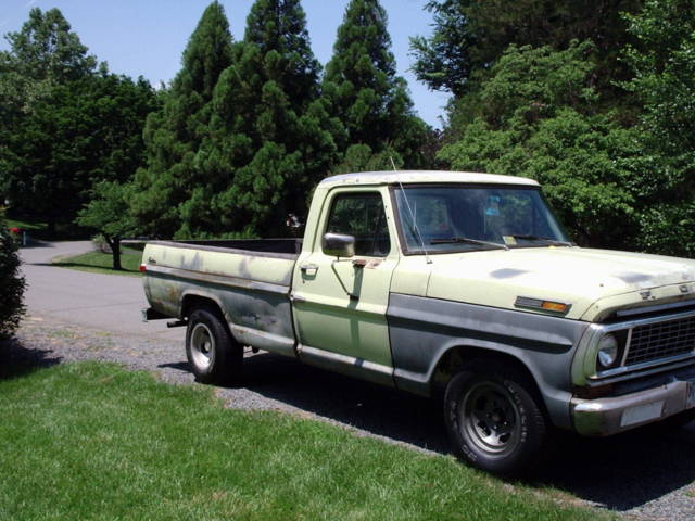1970 Ford F-100 Standard Cab Pickup