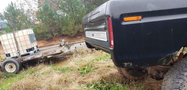 1974 Black Ford F-100