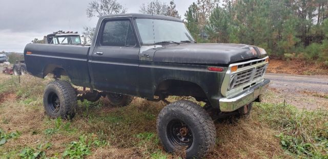 1974 Black Ford F-100