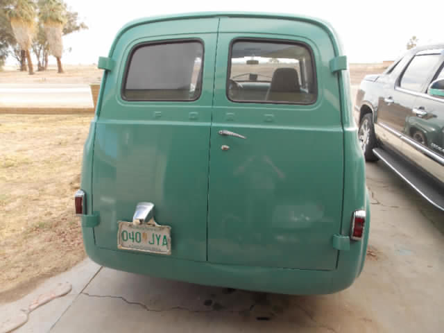 1956 Green Ford F-100 Wagon