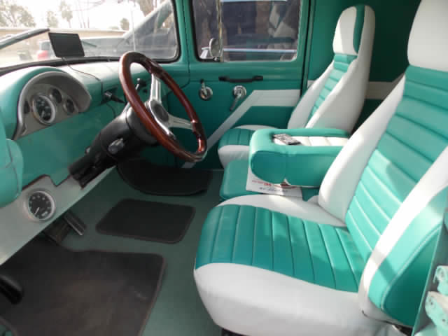 1956 Green Ford F-100 Wagon