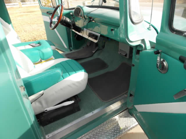 1956 Green Ford F-100 Wagon