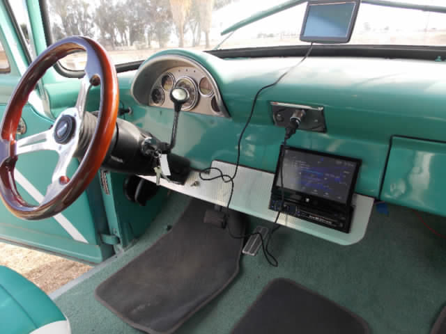 1956 Green Ford F-100 Wagon