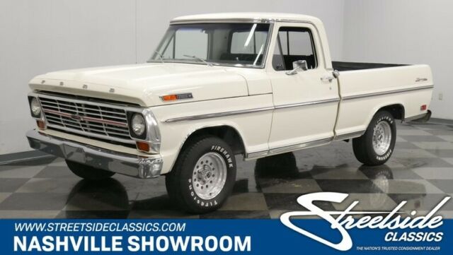 1969 White Ford F-100 Pickup Truck