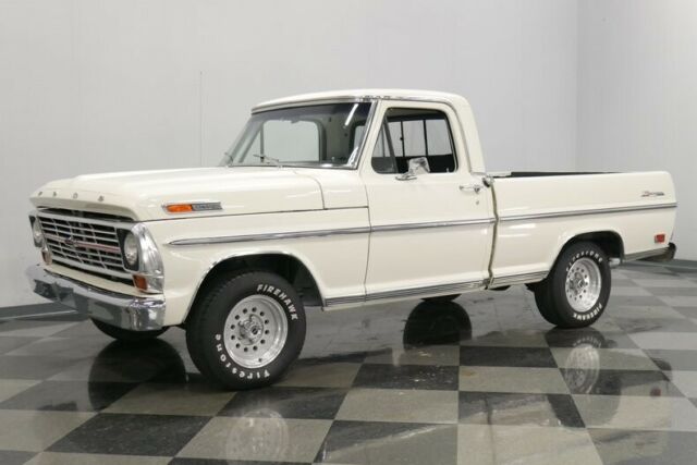 1969 White Ford F-100 Pickup Truck