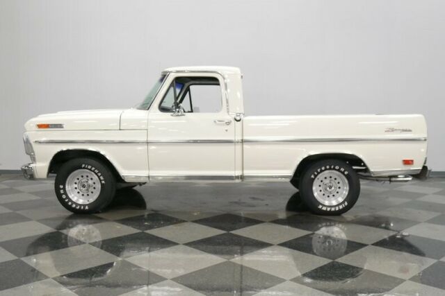 1969 White Ford F-100 Pickup Truck