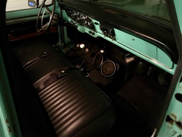 1968 Lunar green Ford F-100 Standard Cab Pickup