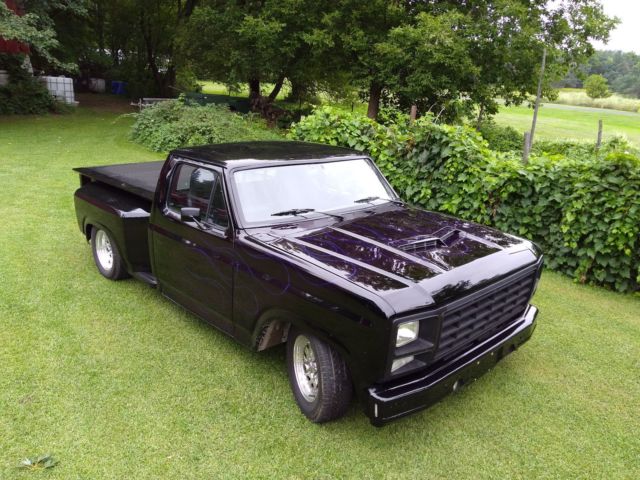 1981 Black Ford F-100 Standard Cab Pickup