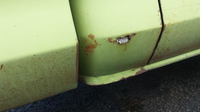 1975 Green Ford F-100 pickup