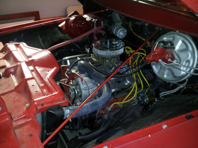 1953 Red Ford F-100 Standard Cab Pickup