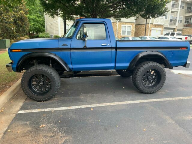 1978 Blue Ford F-150 Standard Cab Pickup