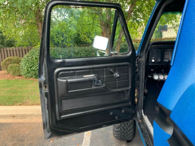 1978 Blue Ford F-150 Standard Cab Pickup