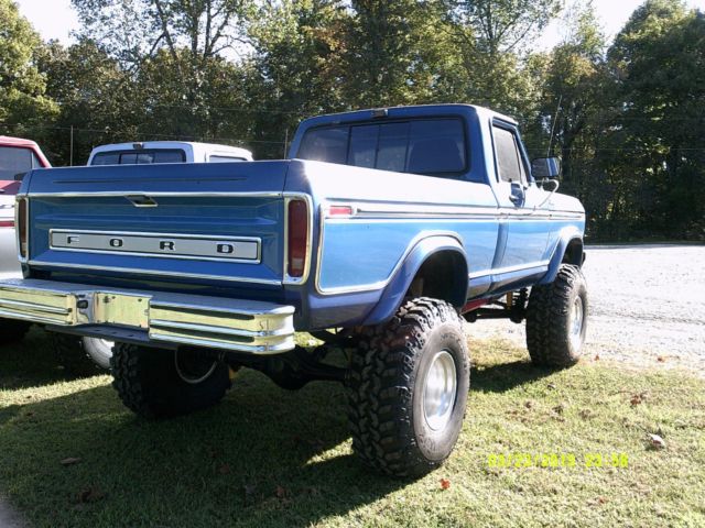 1979 Blue Ford F-150 short bed