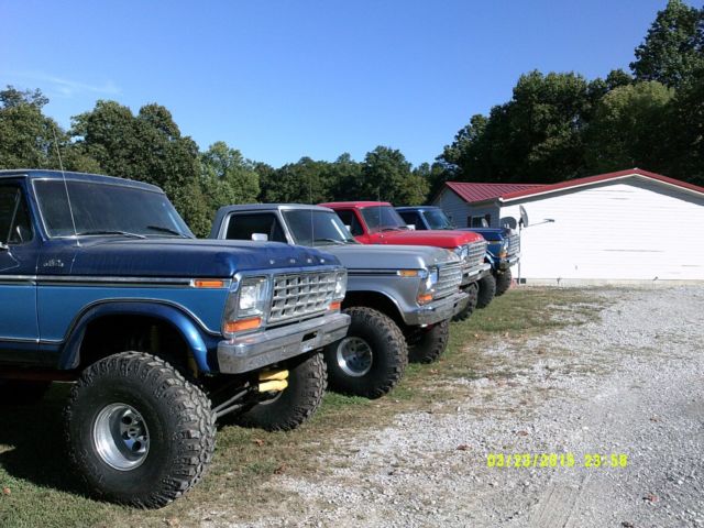 1979 Blue Ford F-150 short bed