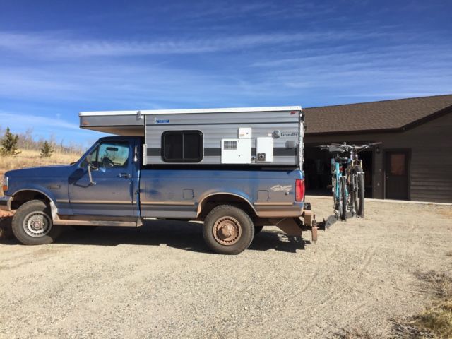 1993 Blue Ford F-250