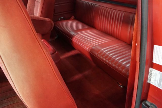 1990 Red Ford F-250 Pickup Truck