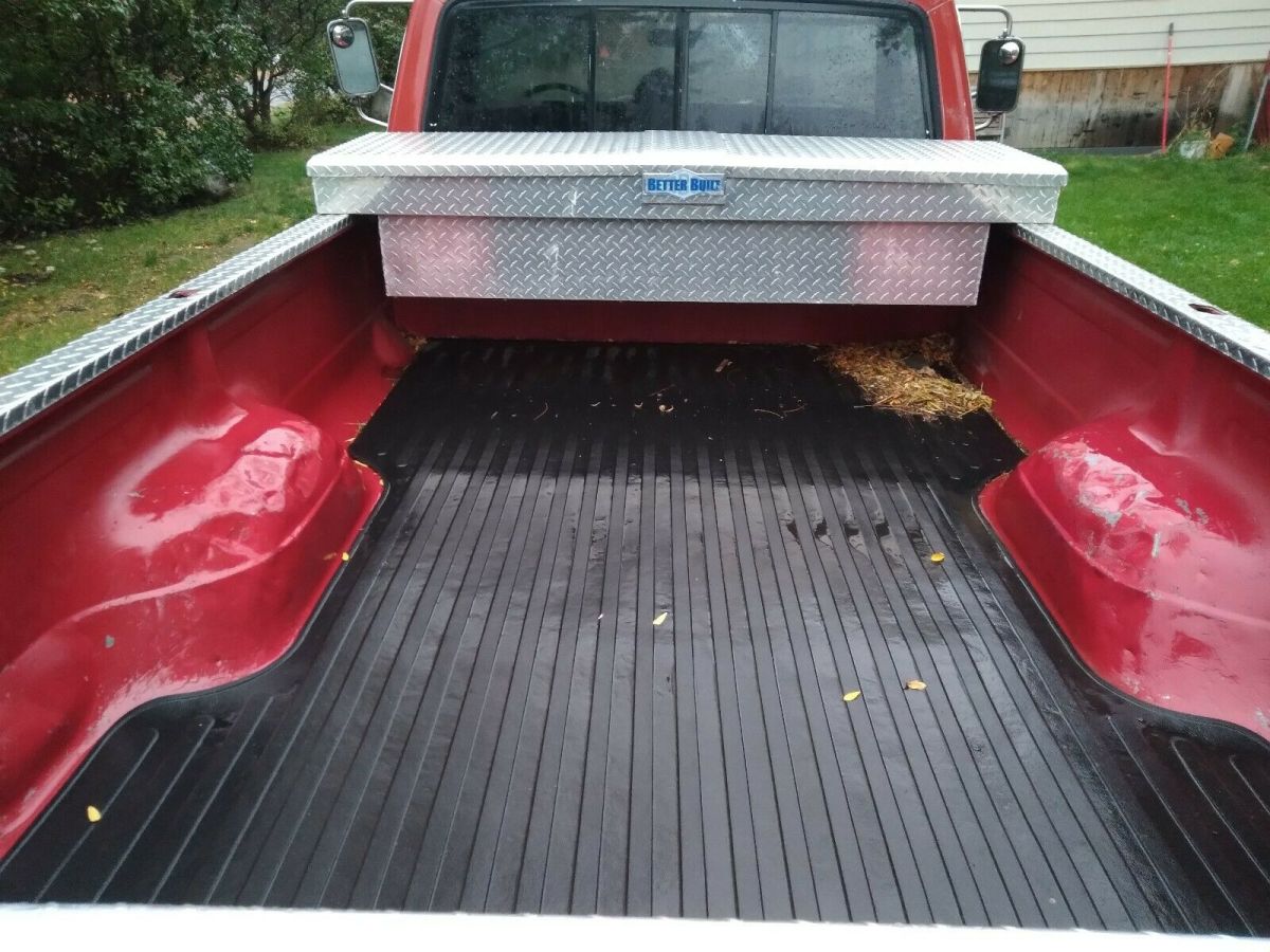 1974 Red Ford F-250 Standard Cab Pickup