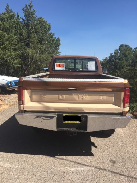 1985 Brown Ford F-250 Single Cab
