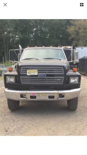 1992 Black Ford Other Flatbed