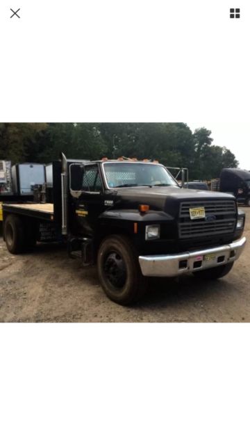 1992 Black Ford Other Flatbed