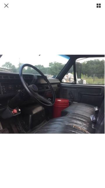 1992 Black Ford Other Flatbed