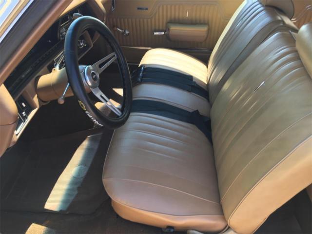 1970 light yellow Chevrolet Malibu Coupe