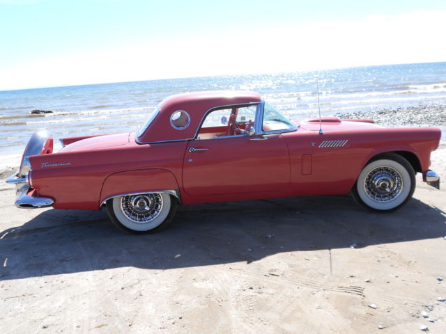 1956 Fiesta Red Ford Thunderbird Convertible