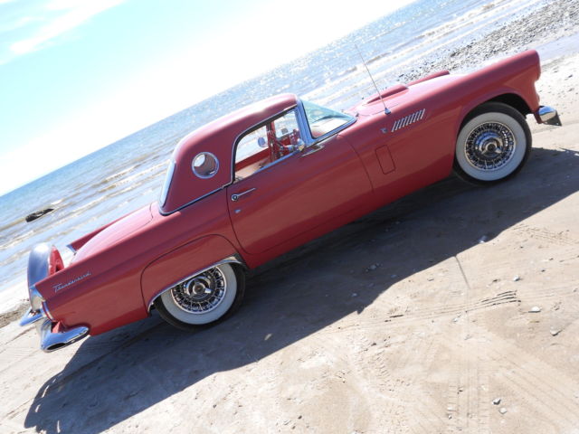 1956 Fiesta Red Ford Thunderbird Convertible