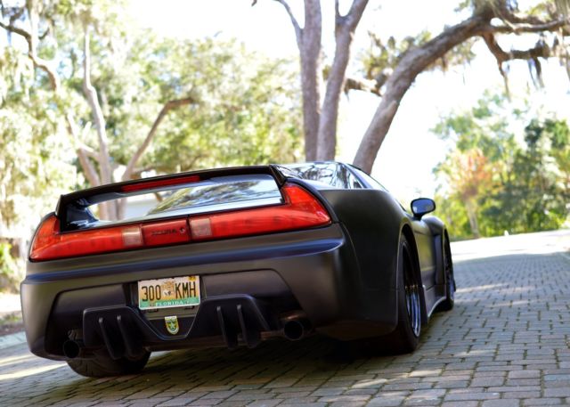 1991 Black Acura NSX Coupe