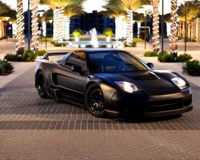 1991 Black Acura NSX Coupe