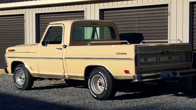 1968 Tan Ford F-100 Standard Cab Pickup