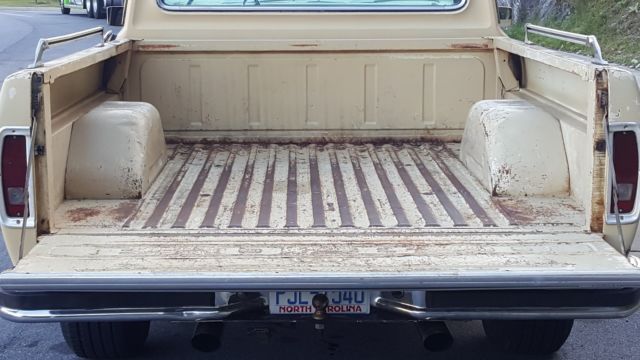 1968 Tan Ford F-100 Standard Cab Pickup