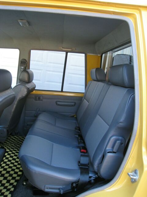 1993 Yellow Toyota Land Cruiser Cab & Chassis