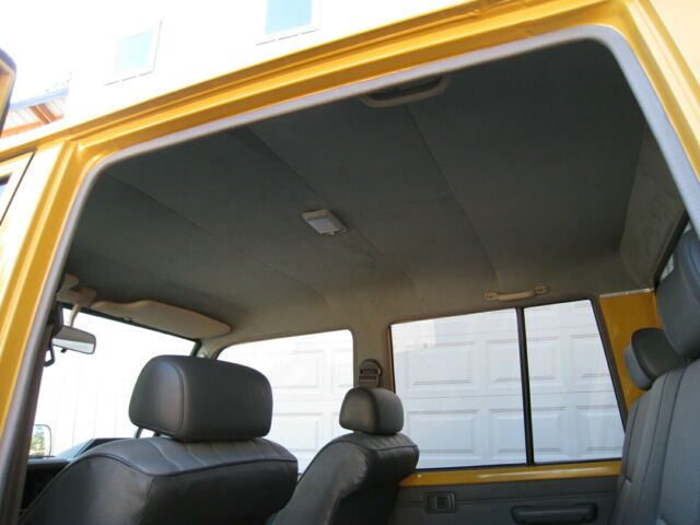 1993 Yellow Toyota Land Cruiser Cab & Chassis